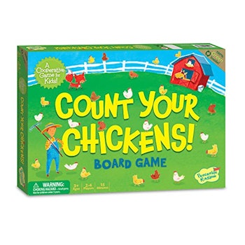 Peaceable Kingdom Count Your Chickens! Board Game