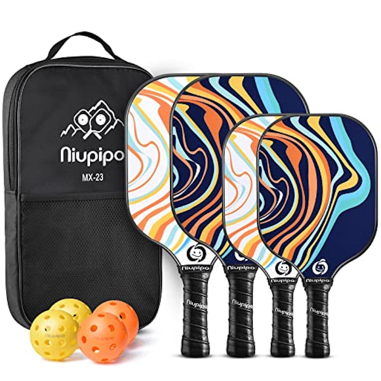 Niupipo USAPA Approved Pickleball 4-Pack