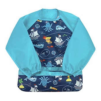 Long Sleeve Baby Bib by green sprouts