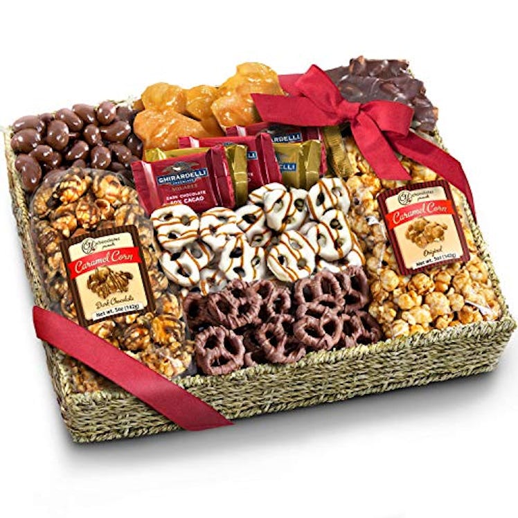 Chocolate Caramel and Crunch Easter Basket
