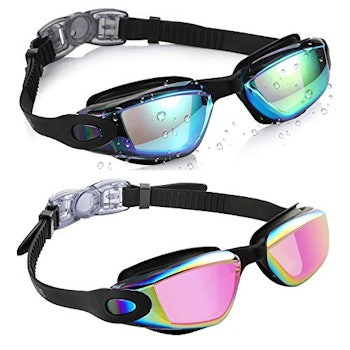 Kids’ Swimming Goggles Two-Pack by Aegend