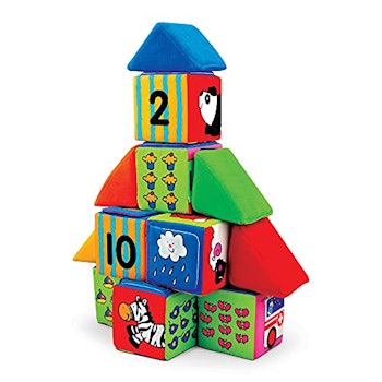 Match and Build Soft Blocks Set by Melissa & Doug