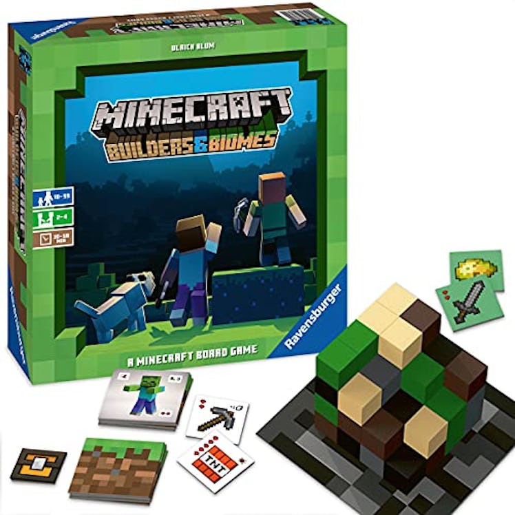 Minecraft: Builders & Biomes Strategy Board Game by Ravensburger