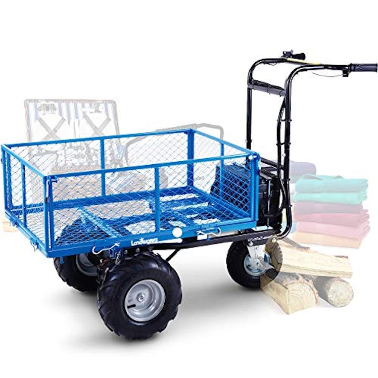 Landworks Utility Cart Hand Truck Power Wagon