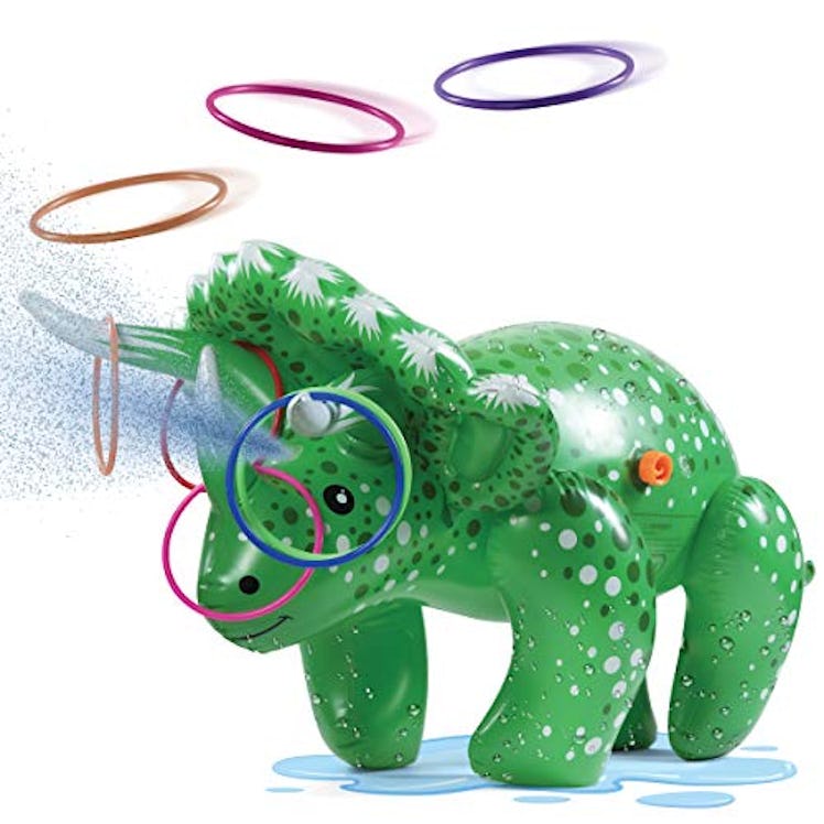 Dinosaur Sprinkler and Ring Toss by Pretex
