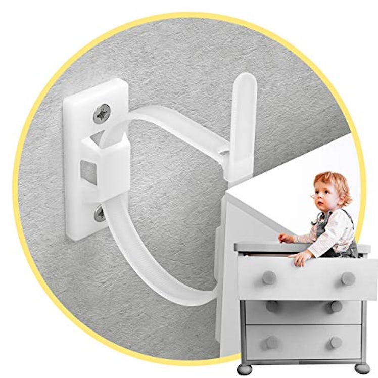 Anti Tip Furniture Anchors by 4our Kiddies