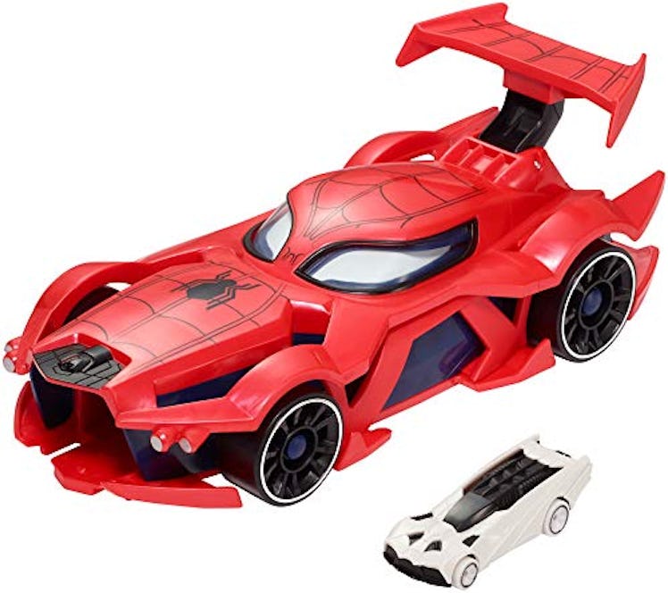 Marvel Hot Wheels Spider-Man Web-Car Launcher