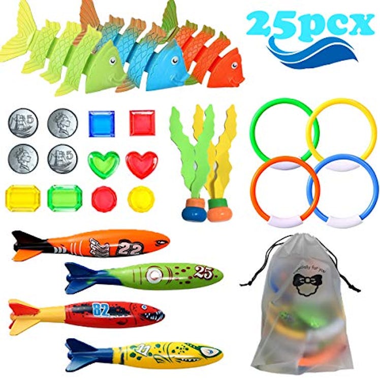 25 piece Dive Toy set by UlaTree