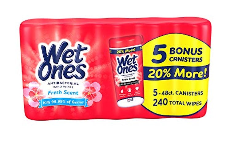 Wet Ones Fresh Scent Anti-Bacterial Wipes