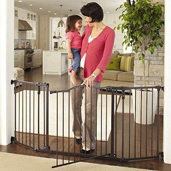 Wide Deluxe Décor Baby Gate by North States