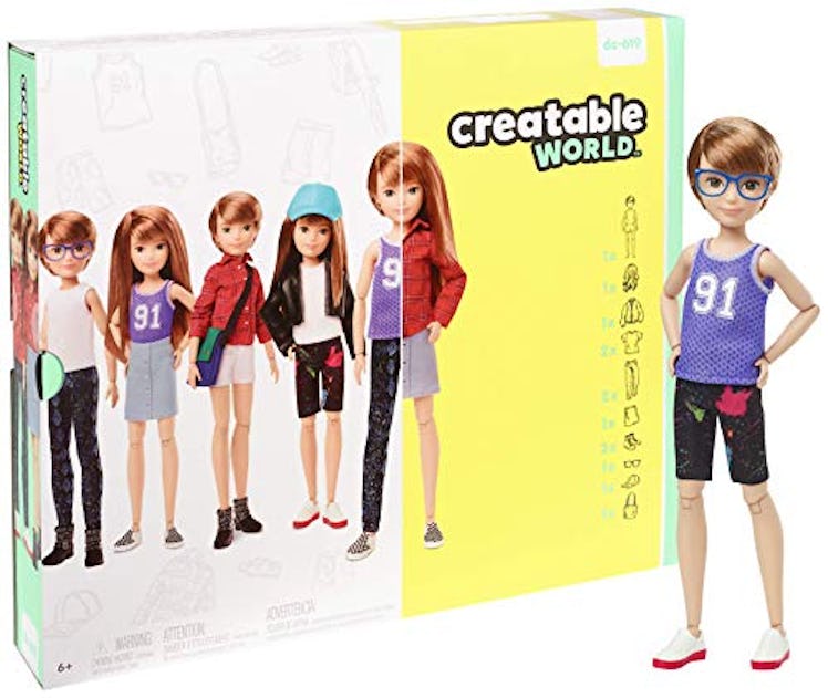 Creatable World Deluxe Character Kit Customizable Doll