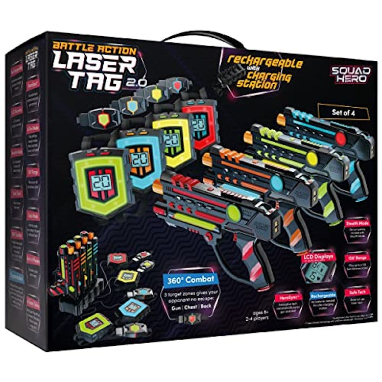 Rechargeable Laser Tag Set by Squad Hero