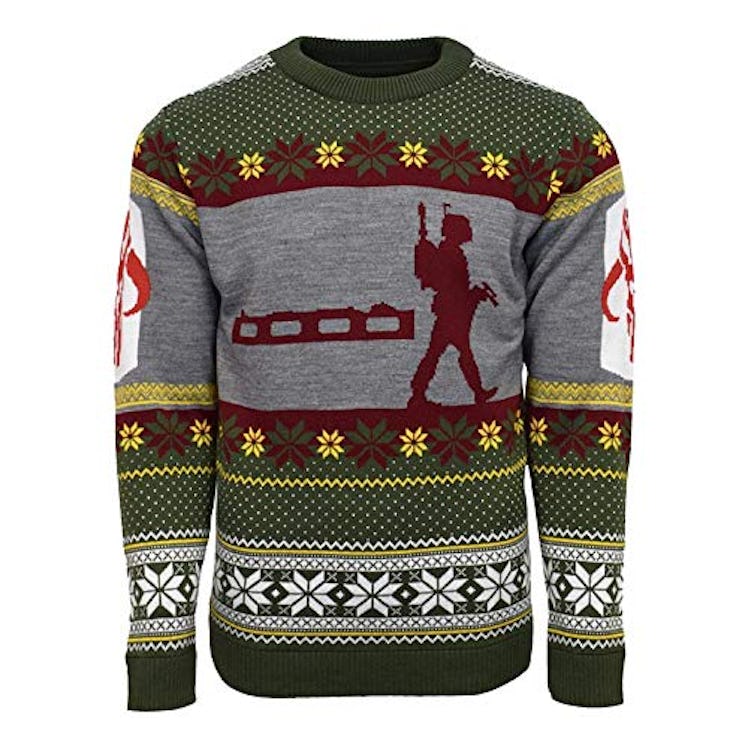 Official Star Wars Boba Fett Nordic Christmas Sweater