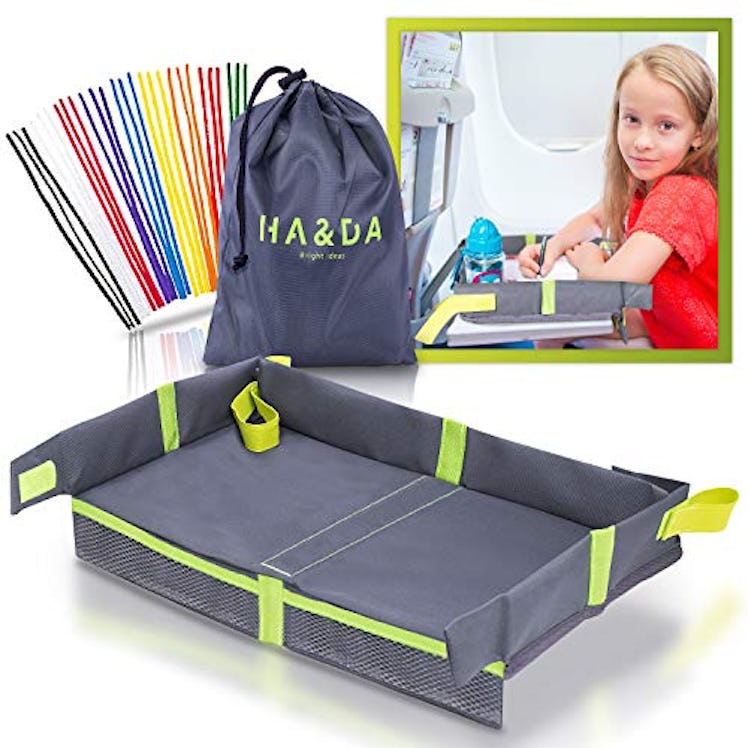 Foldable Kids' Travel Tray by Ha&Da