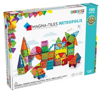 Magna-Tiles设计的Metropolis 110件套