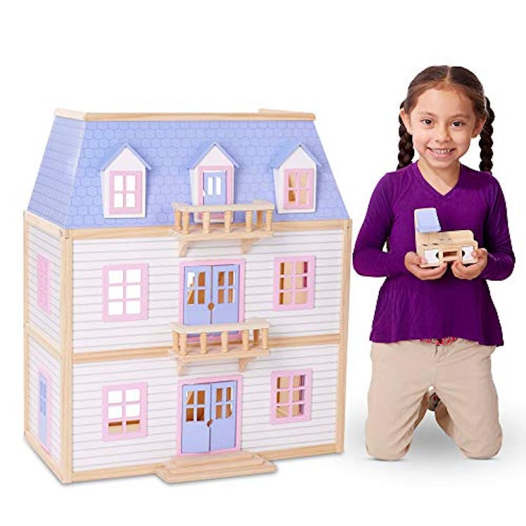 Melissa & Doug Modern Wooden Dollhouse