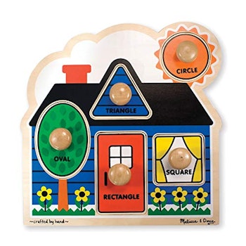 First Shapes Jumbo Knob Wooden Puzzle by Melissa & Doug