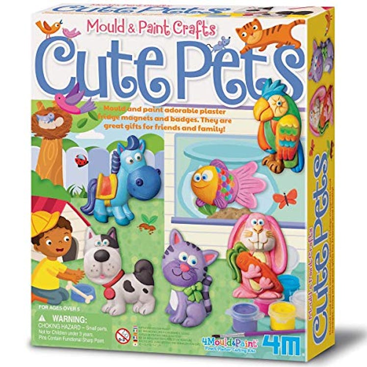 Mould & Paint Cute Pets by 4M