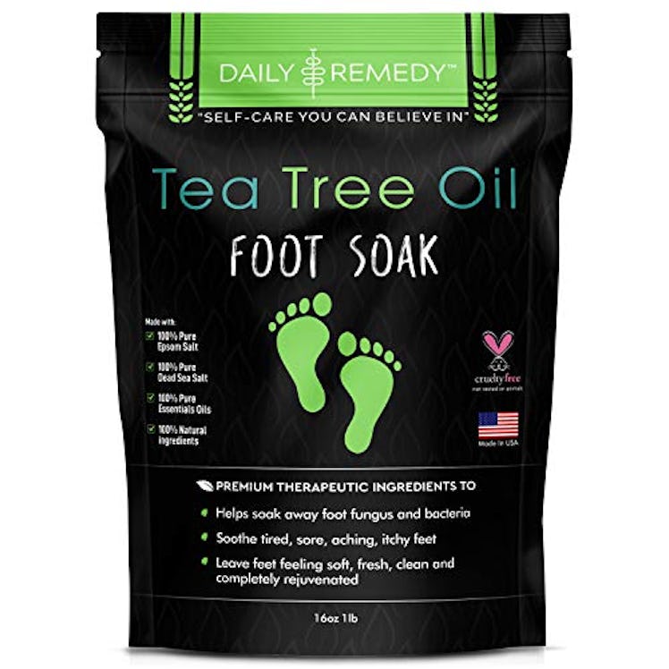Tea Tree Oil Foot Soak With Epsom Salt by Daily Remedy