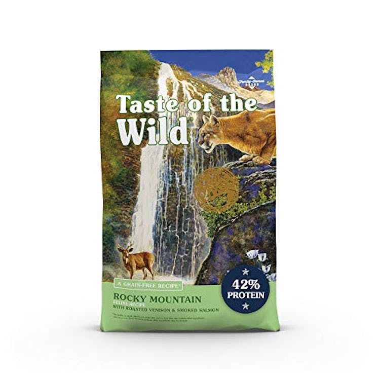 Taste of the Wild Grain Free High Protein Real Meat Recipe Rocky Mountain Premium Dry Cat Food