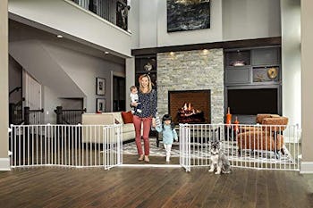 Regalo 192-Inch Double Door Super Wide Adjustable Baby Gate