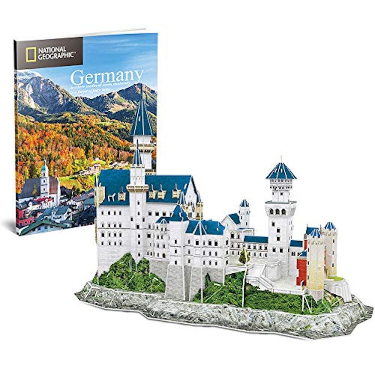 Neuschwanstein Castle 3-D Puzzle by National Geographic and CubicFun