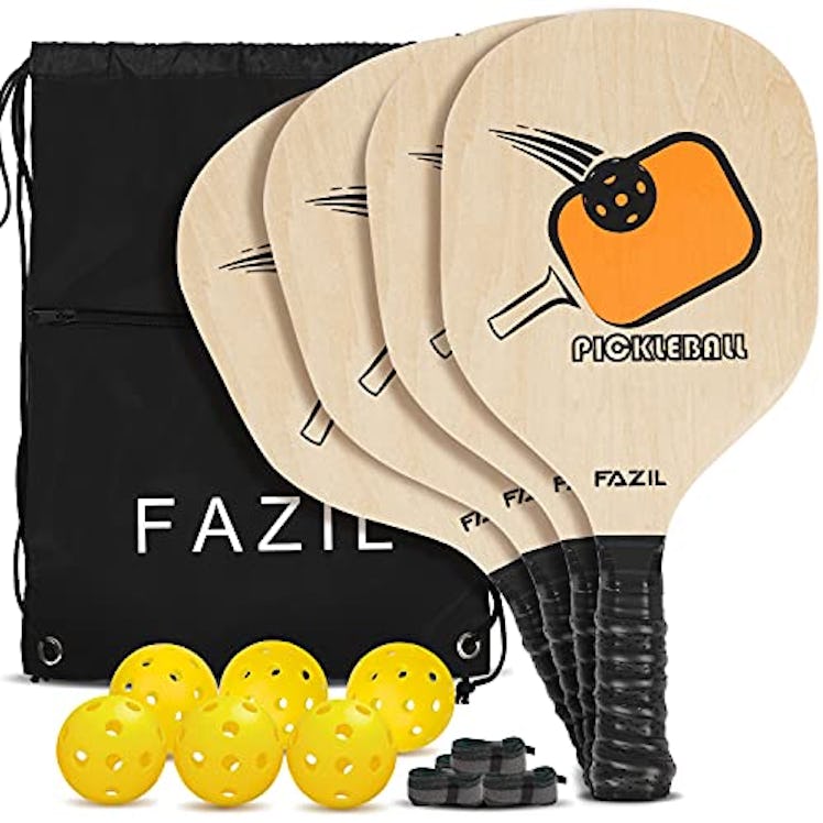 FAZIL Pickleball Paddle Set of 4