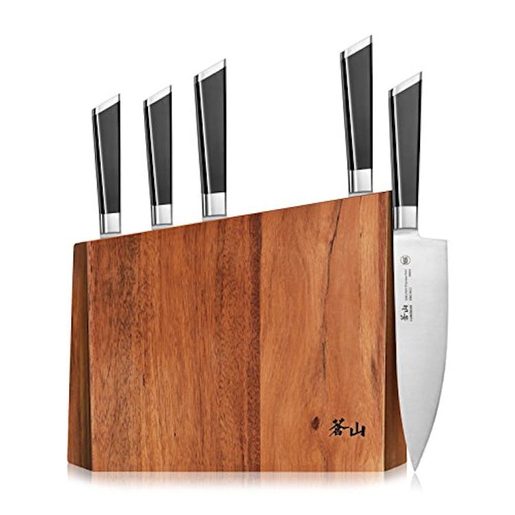 Cangshan Y2 Series 59212 6-Piece German Steel Forged Knife Block Set