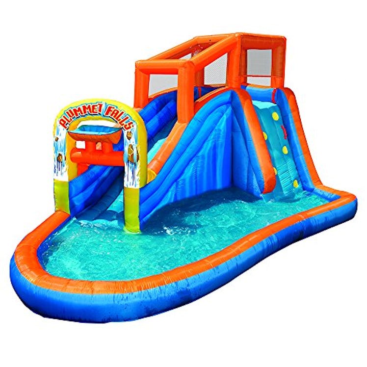 Banzai Plummet Falls Adventure Slide Inflatable Water Park