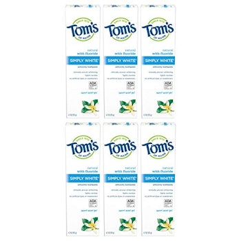 Tom's of Maine Natural Simply White Toothpaste
