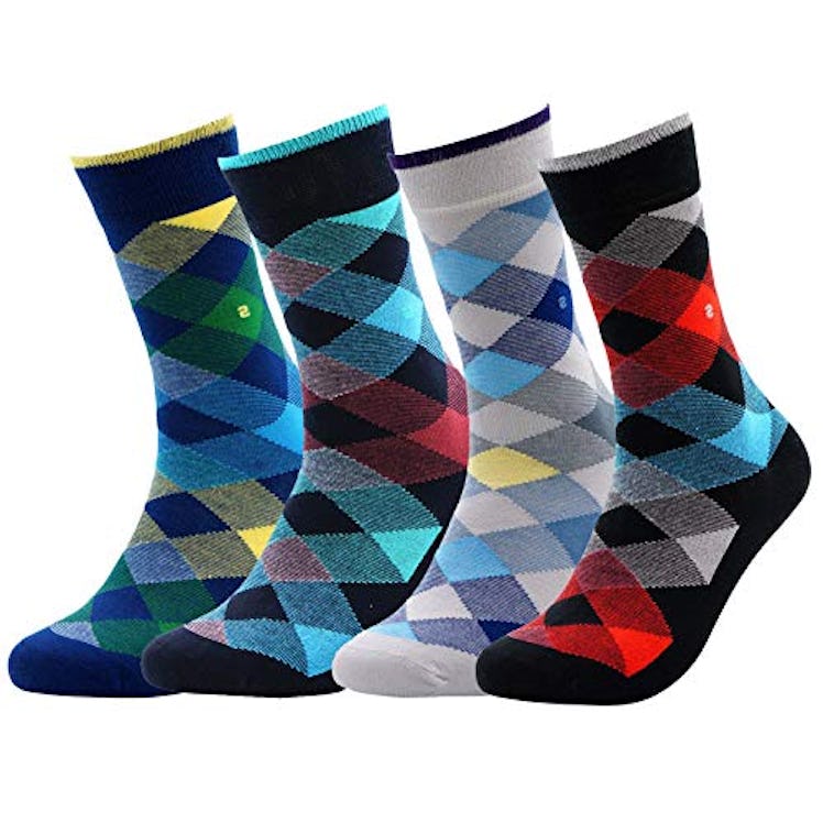 Bamboo Argyle Men's Socks by Anatolian