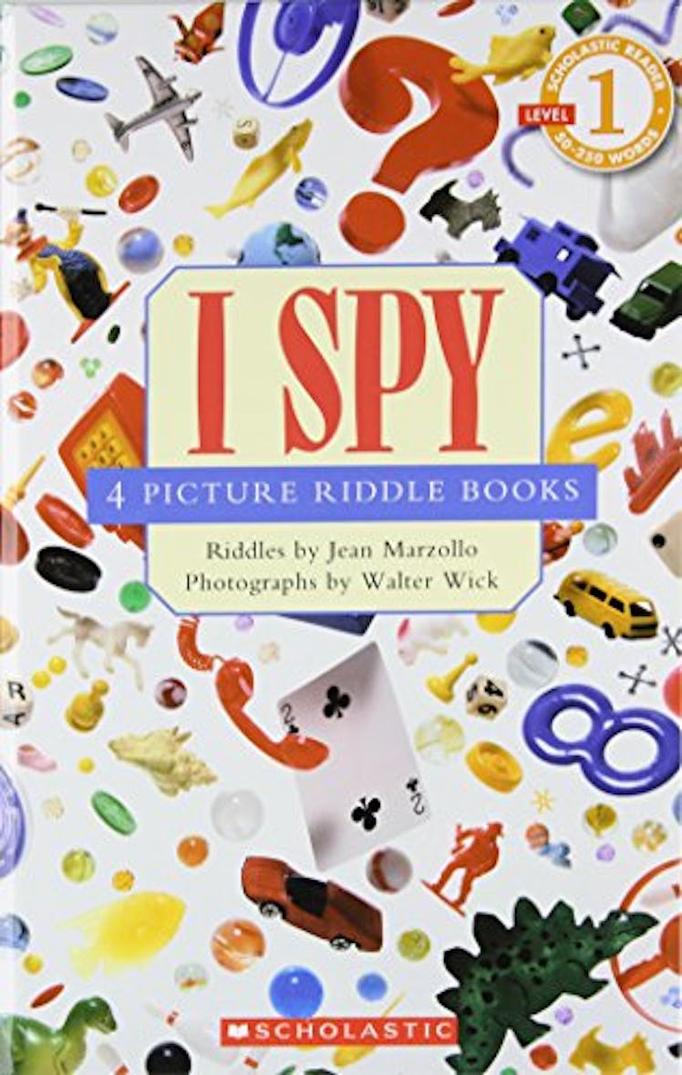 Scholastic Reader, Level 1: I Spy 4 Picture Riddle Books