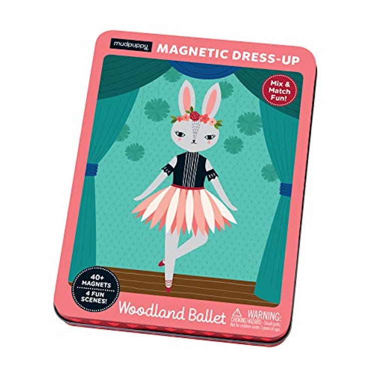 Woodland Animal Ballerina Magnetic Dress-Up by Mudpuppy