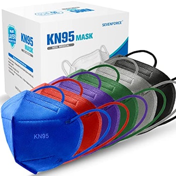Kids KN95 Face Masks 30pc - Childrens Disposable Face Mask, 5-Ply Breathable and Comfortable Safety ...