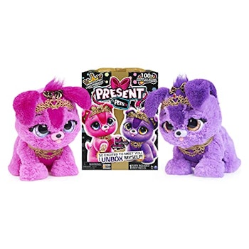 Present Pets Princess Puppy Interactive Plush Toy by Spinmaster