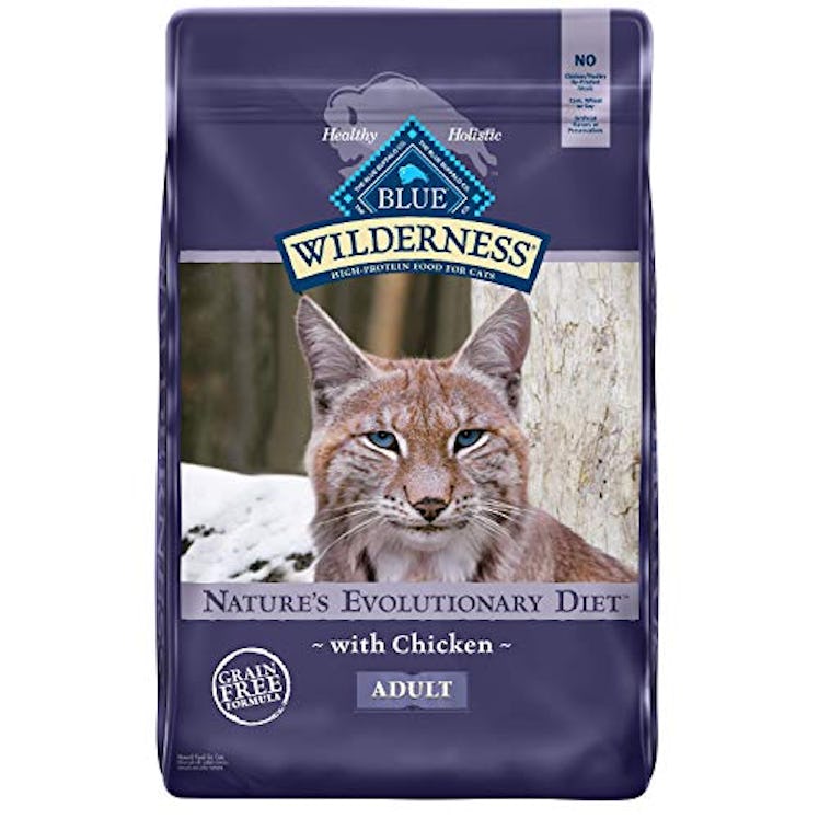 Blue Buffalo Wilderness High Protein Grain Free, Natural Adult Dry Cat Food