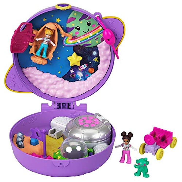 Polly Pocket Saturn Space Explorer Compact by Mattel