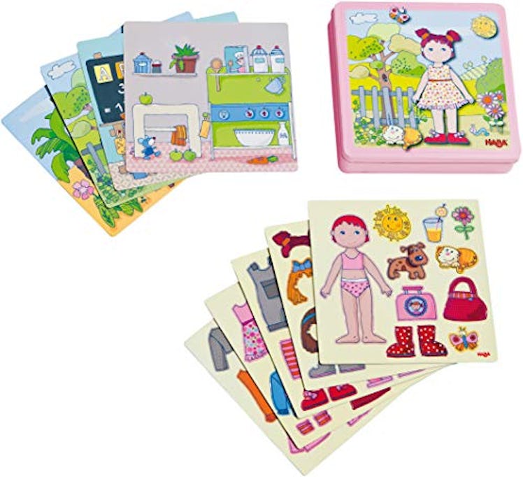 Dress-up Doll Lilli Magnetic Game Box by Haba