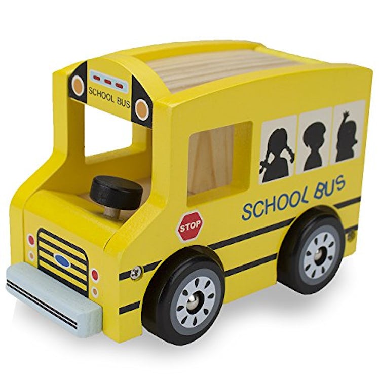 Wooden Wheels School Bus by Imagination Generation