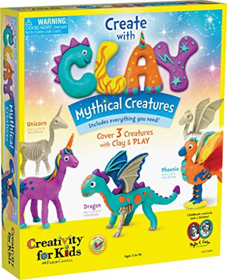 Create with Clay Mythical Creatures by Creativity for Kids