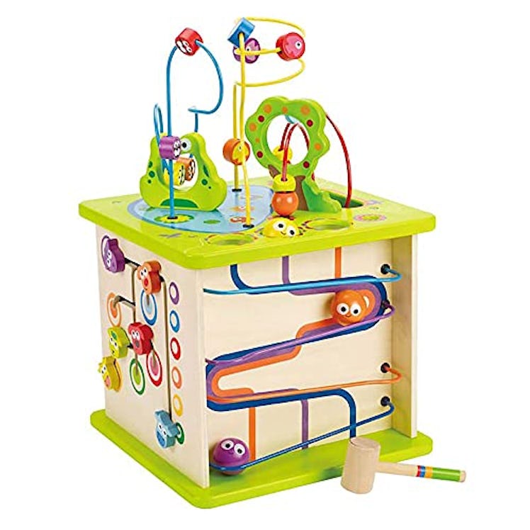 Hape Country Critters Wooden Activity Play Cube