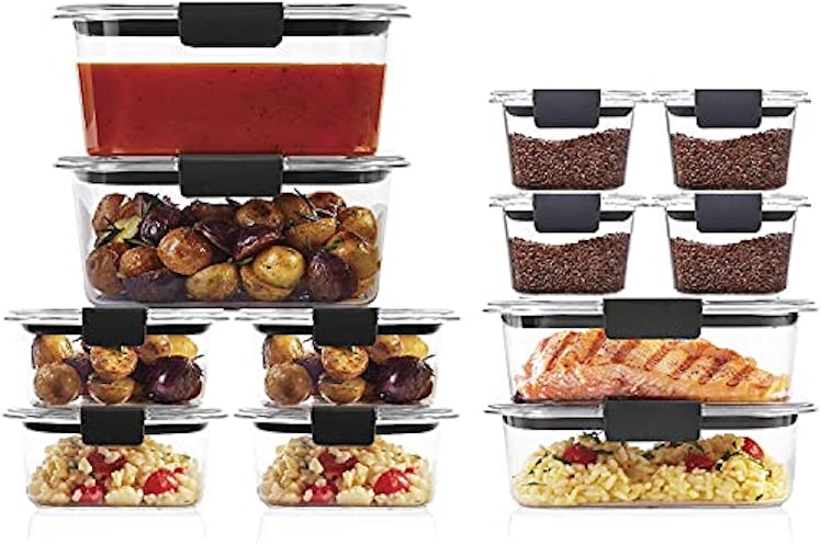 Rubbermaid Brilliance Storage 24-Piece Plastic Lids