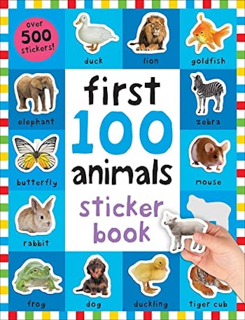 First 100 Stickers: Animals: by Roger Priddy