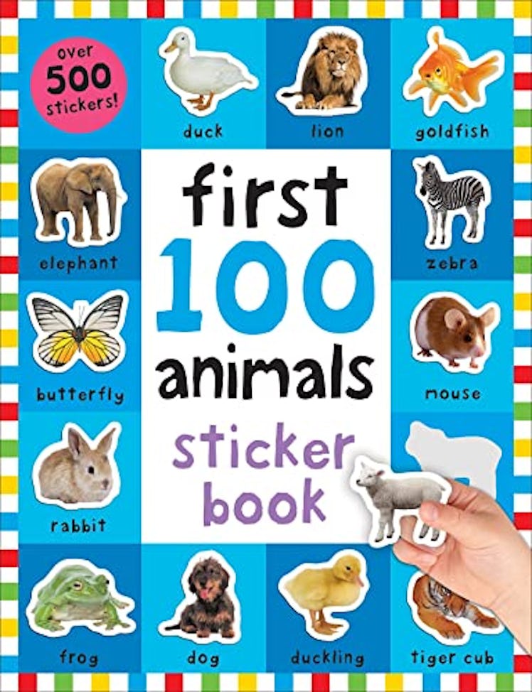 First 100 Stickers: Animals: by Roger Priddy