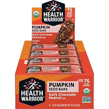 Pumpkin Seed Protein Bars by Health Warrior