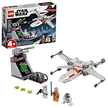 LEGO Star Wars X-Wing Starfighter Trench Run 75235 4+ Building Kit , New 2019 (132 Pieces)