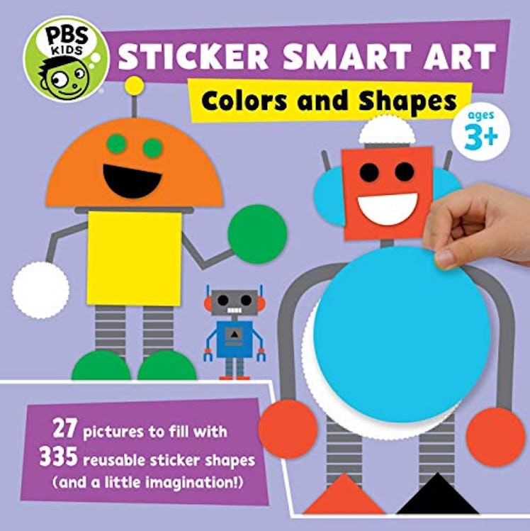 Sticker Smart Art: Colors and Shapes by PBS Kids