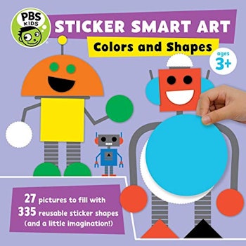 Sticker Smart Art: Colors and Shapes by PBS Kids