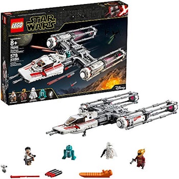 Star Wars: The Rise of Skywalker Resistance Y-Wing Starfighter Set by Lego