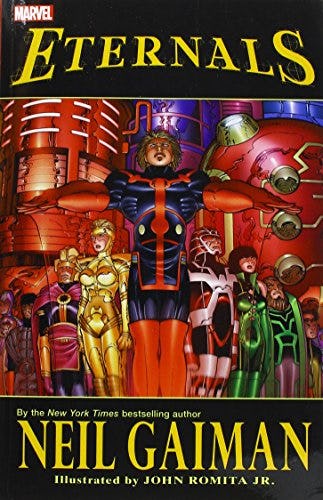 neil gaiman eternals review